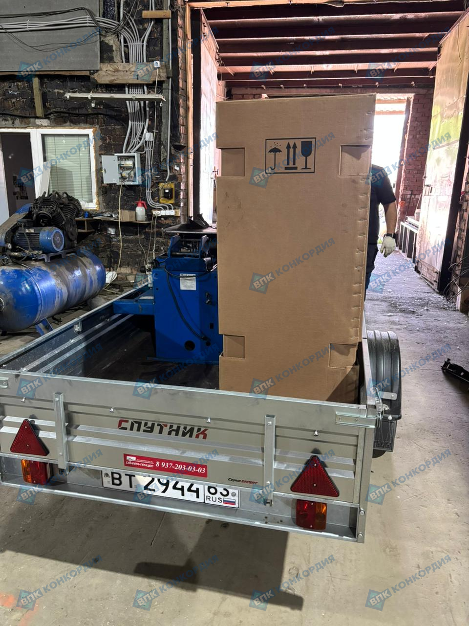 Отгрузка компрессора поршневого Remeza СБ4/Ф-270.LB75 в г. Самара