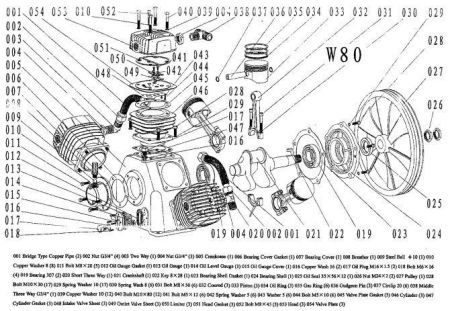 Шайба 10 039W80 для поршневого блока W80 фото