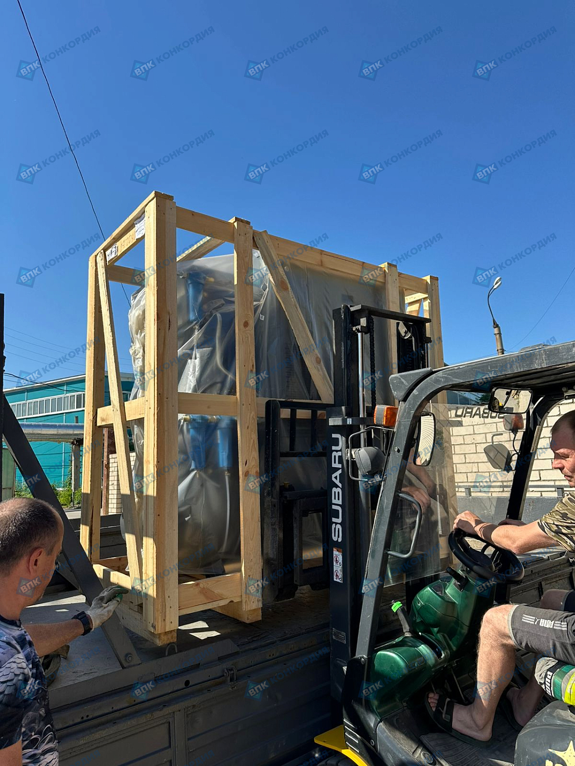 Отгрузка винтового компрессора Zammer SKTG15V-16-500/O2 в г. Самара